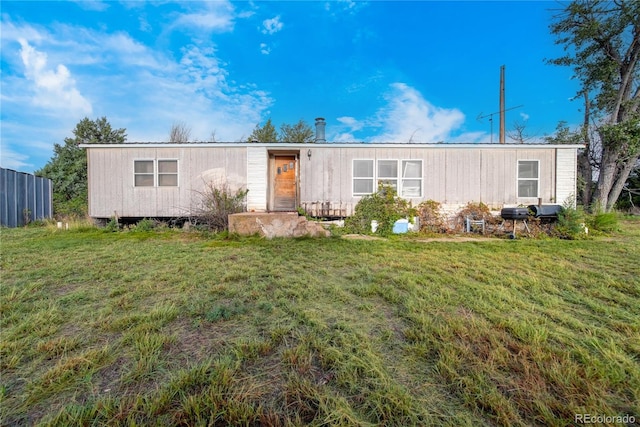 6224 County Road H, Joes, CO 80822 - manufactured / mobile home with a front yard