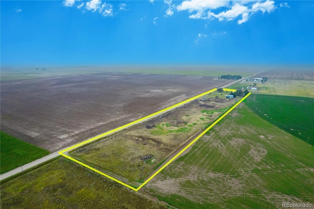 6224 County Road H, Joes, CO 80822 - view of rural area featuring property boundaries highlighted