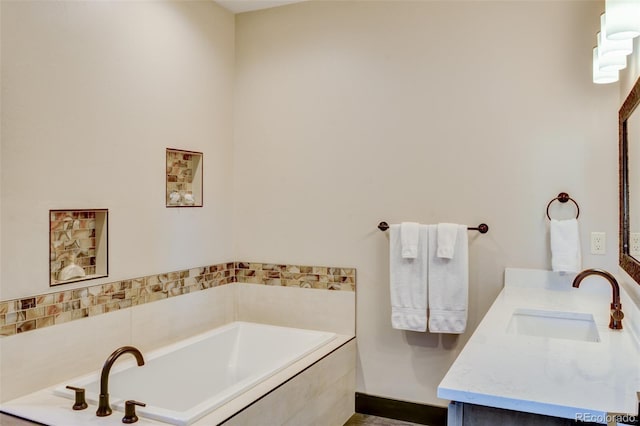 104 River Run Dr, Buena Vista, CO 81211 - bathroom featuring vanity and a bath