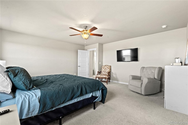 244 Chipeta Way, Lochbuie, CO 80603 - bedroom with carpet floors and a ceiling fan