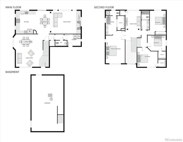 4848 Fenwood Dr, Highlands Ranch, CO 80130 - view of floor plan / room layout