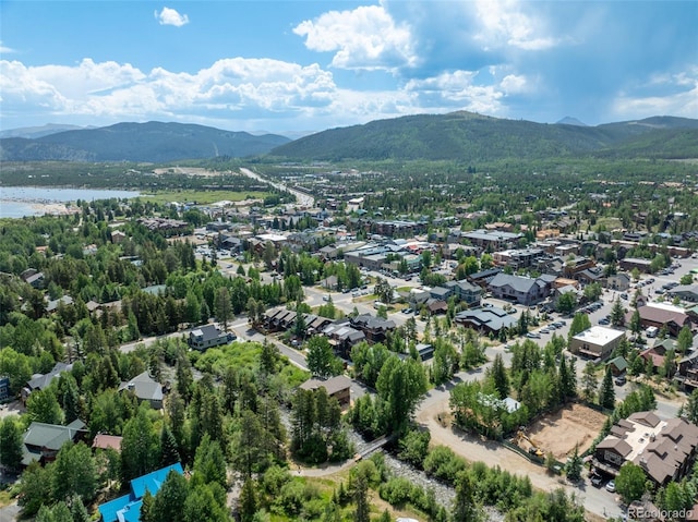310 Creekside Aly Unit 4, Frisco, CO 80443 - aerial view of a water and mountain view