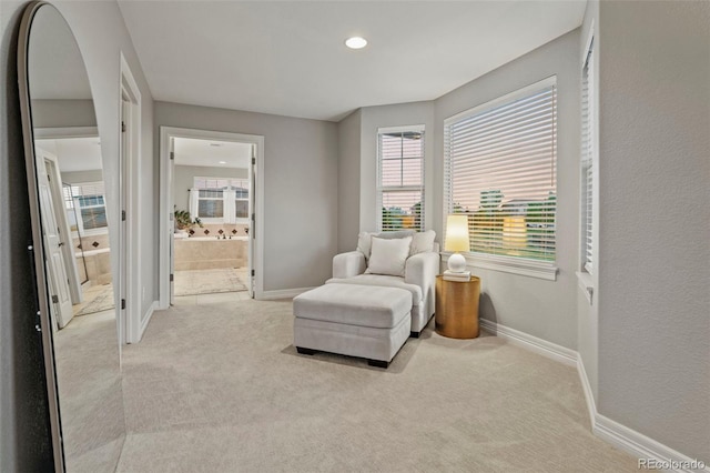 27290 E Nova Cir, Aurora, CO 80016 - sitting room featuring carpet and recessed lighting