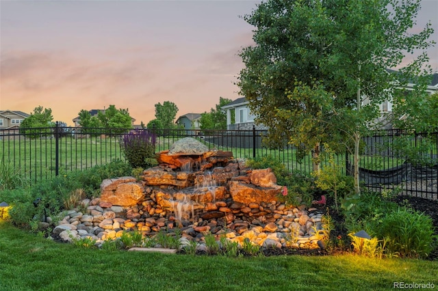 27290 E Nova Cir, Aurora, CO 80016 - view of yard at dusk