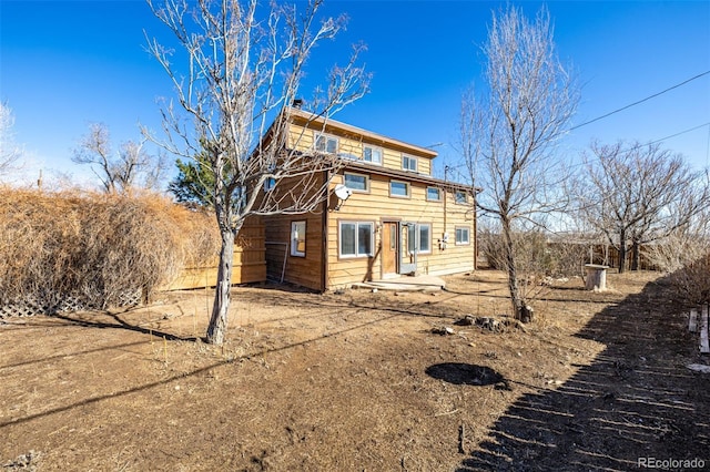 view of back of house