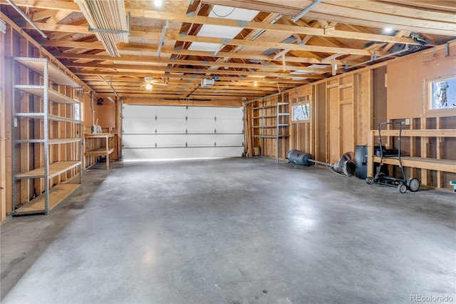 505 S Roosevelt Rd, Lafayette, CO 80026 - garage featuring a garage door opener