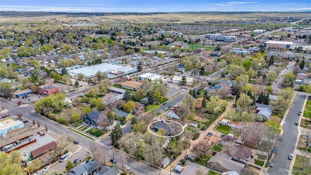 505 S Roosevelt Rd, Lafayette, CO 80026 - aerial view of property and surrounding area