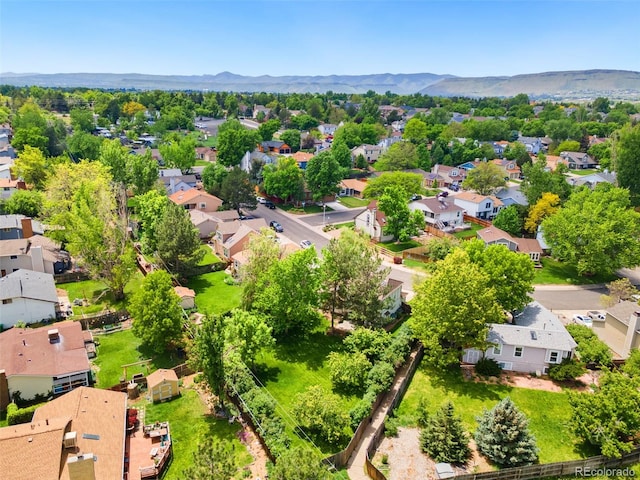 6544 Alkire Ct, Arvada, CO 80004 - aerial perspective of suburban area featuring mountains
