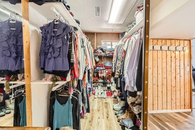 41 Yew Ln, Bailey, CO 80421 - spacious closet featuring wood finished floors and visible vents