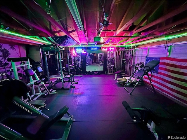 41 Yew Ln, Bailey, CO 80421 - view of exercise room