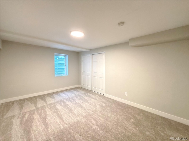 18073 E Belleview Pl, Centennial, CO 80015 - unfurnished bedroom featuring carpet, baseboards, and a closet