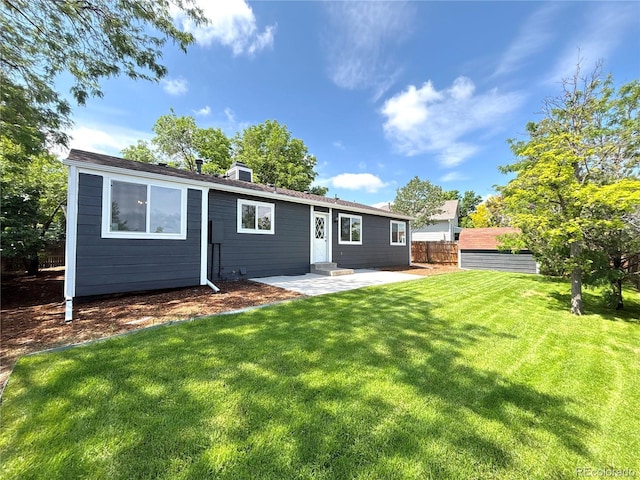 18073 E Belleview Pl, Centennial, CO 80015 - back of house featuring a patio area and entry steps