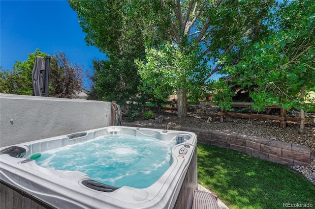 22965 Allendale Ave, Parker, CO 80138 - exterior view of a jacuzzi
