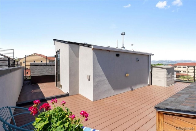 2804 W 53rd Ave, Denver, CO 80221 - view of wooden deck