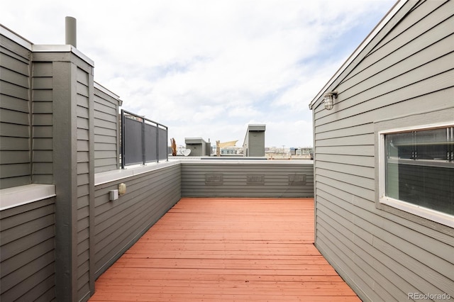 2680 Blake St Unit 12, Denver, CO 80205 - view of wooden terrace