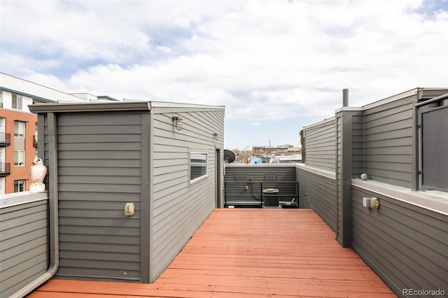 2680 Blake St Unit 12, Denver, CO 80205 - view of wooden terrace