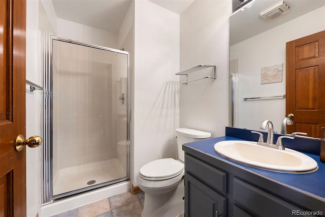 23599 Shingle Creek Rd, Golden, CO 80401 - bathroom featuring vanity and a shower stall