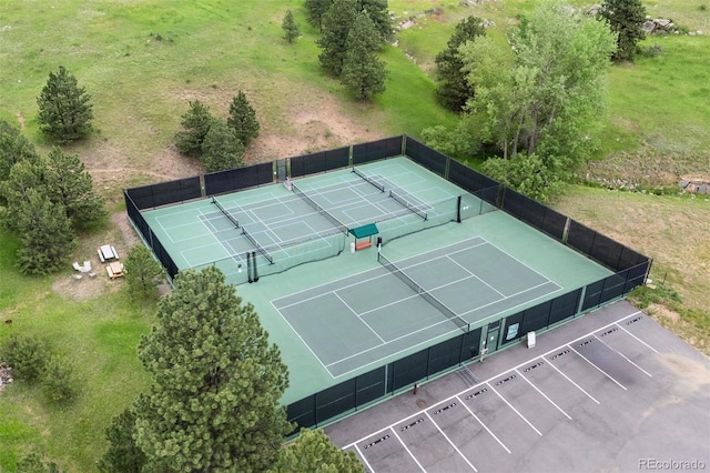 23599 Shingle Creek Rd, Golden, CO 80401 - view of tennis court