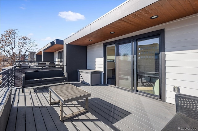 2625 W 23rd Ave, Denver, CO 80211 - view of wooden deck