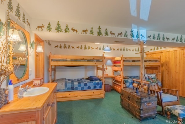 460 Gcr 466, Grand Lake, CO 80447 - carpeted bedroom with a sink