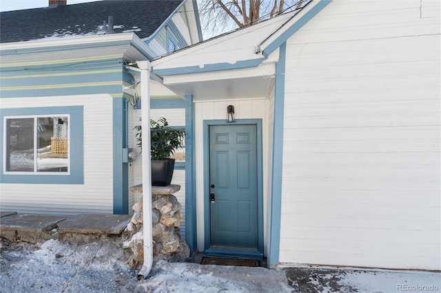 view of property entrance