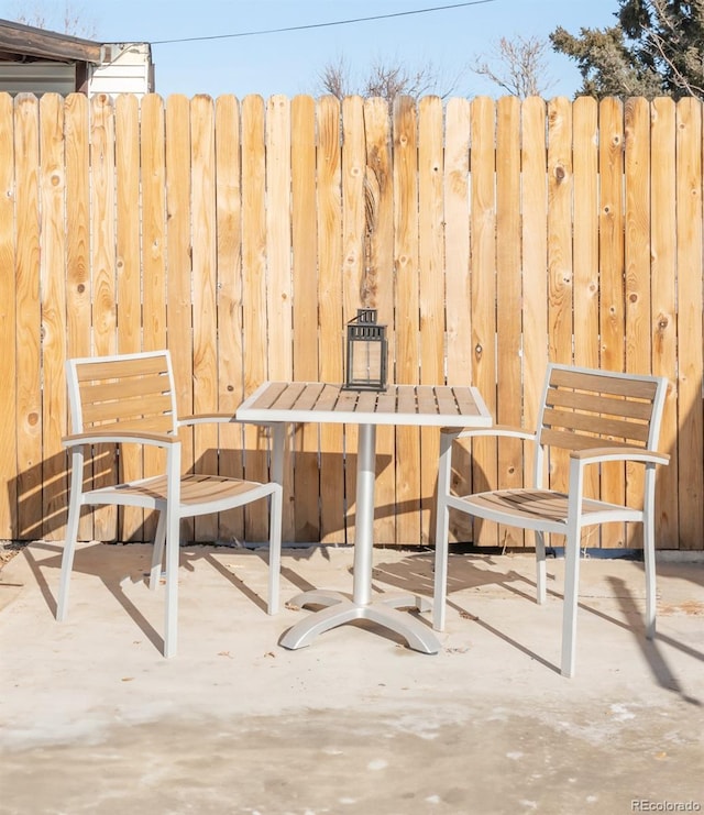 view of patio / terrace