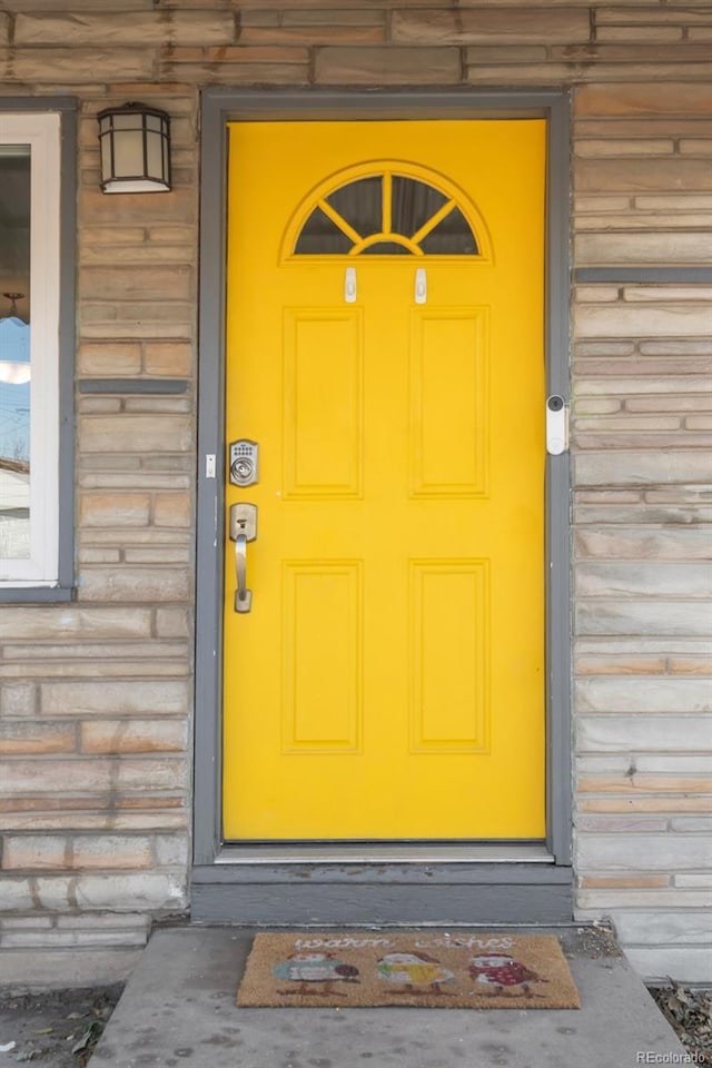 view of property entrance