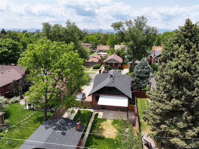 2636 N Glencoe St, Denver, CO 80207 - aerial perspective of suburban area