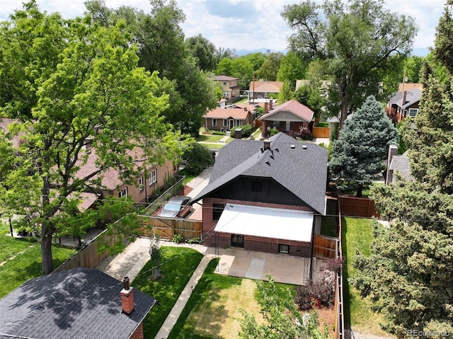 2636 N Glencoe St, Denver, CO 80207 - aerial view of residential area