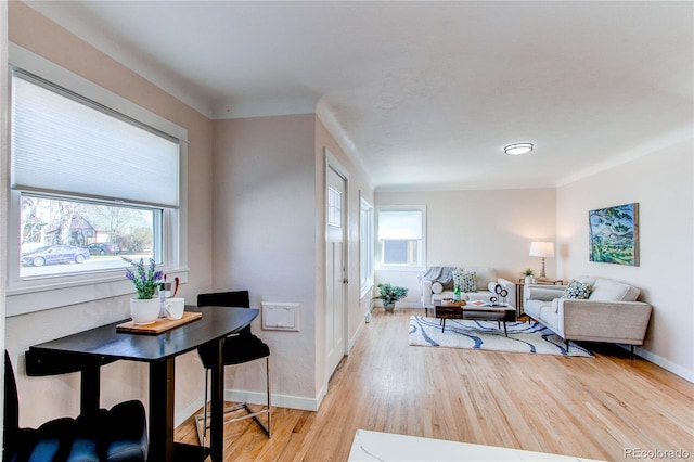 1969 Uinta St, Denver, CO 80220 - living area featuring light wood-style flooring