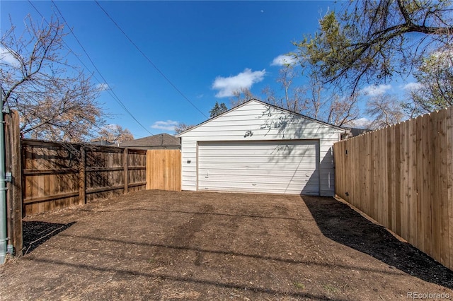 1969 Uinta St, Denver, CO 80220 - view of detached garage
