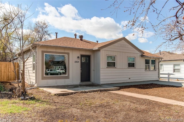 1969 Uinta St, Denver, CO 80220 - ranch-style home with roof with shingles