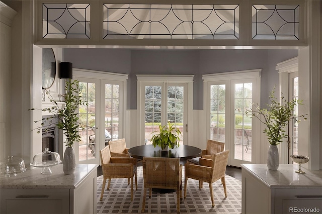 5470 S Highline Cir, Greenwood Village, CO 80121 - dining space featuring french doors