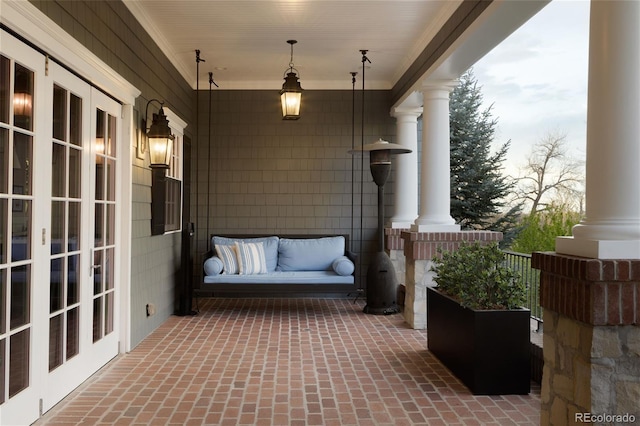 5470 S Highline Cir, Greenwood Village, CO 80121 - view of covered porch