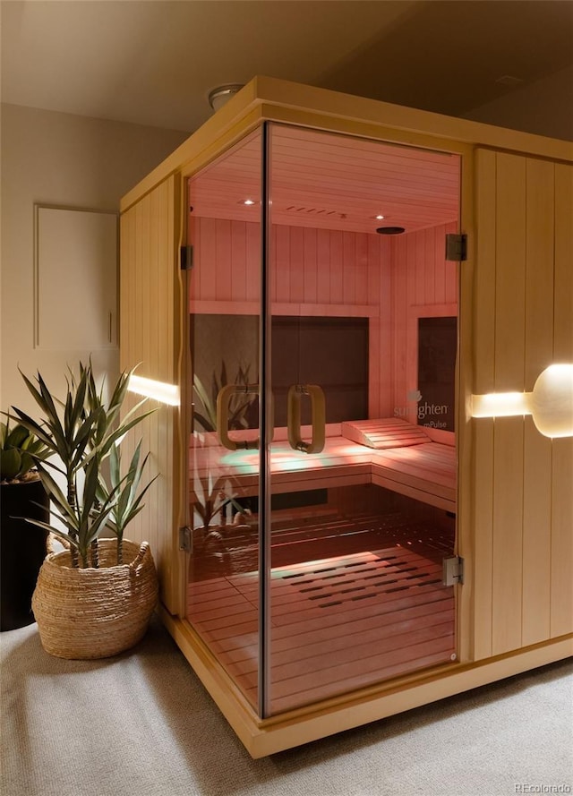 5470 S Highline Cir, Greenwood Village, CO 80121 - sauna / steam room featuring carpet floors