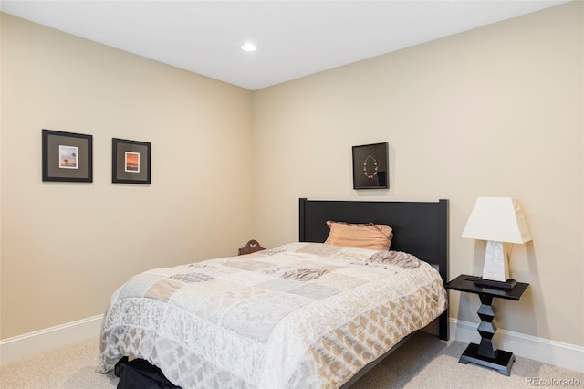 1143 S Saint Paul St, Denver, CO 80210 - bedroom featuring carpet, baseboards, and recessed lighting
