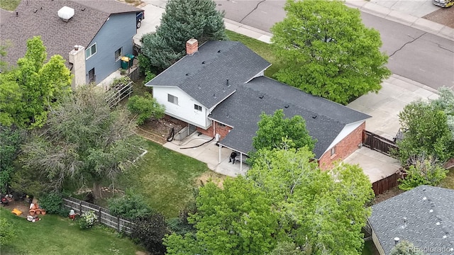 6437 W Arbor Dr, Littleton, CO 80123 - view from above of property