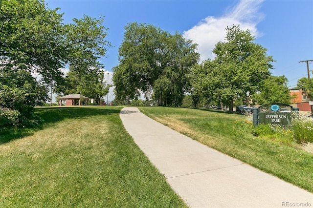 2319 Decatur St, Denver, CO 80211 - view of community featuring a lawn