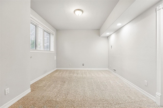 2319 Decatur St, Denver, CO 80211 - spare room with light colored carpet and recessed lighting