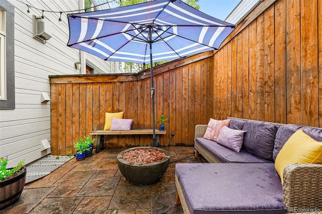 2319 Decatur St, Denver, CO 80211 - view of patio / terrace with outdoor lounge area
