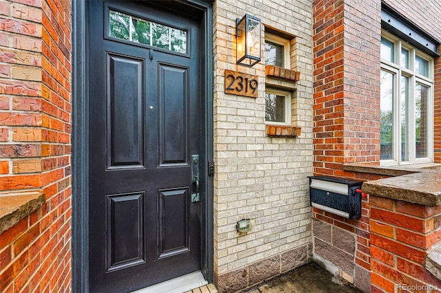 2319 Decatur St, Denver, CO 80211 - entrance to property with brick siding and a porch