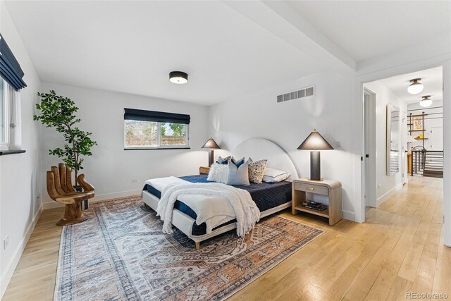 1920 S Niagara St, Denver, CO 80224 - bedroom featuring light wood-style floors