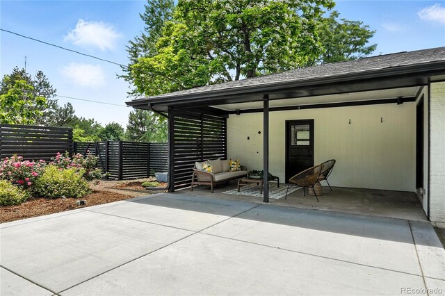 1920 S Niagara St, Denver, CO 80224 - view of patio / terrace with outdoor lounge area