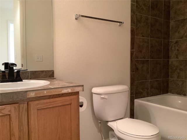 11947 Riverstone Cir Unit 7F, Henderson, CO 80640 - full bathroom featuring vanity and toilet