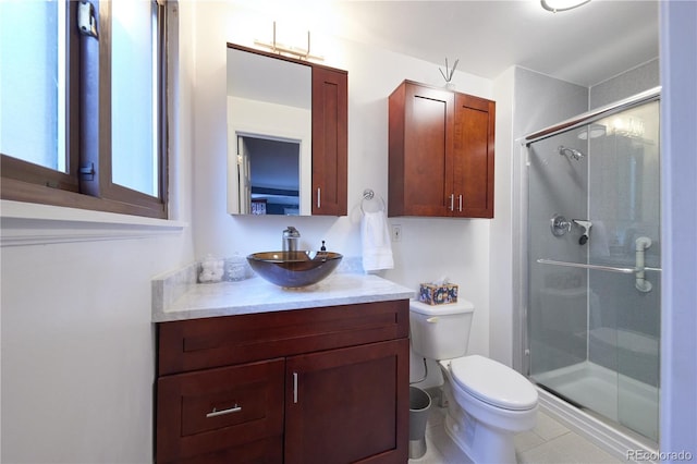 2141 S Dallas St, Denver, CO 80231 - full bath with vanity and a stall shower