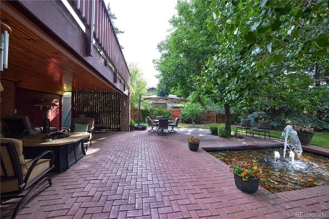 2141 S Dallas St, Denver, CO 80231 - view of patio / terrace with outdoor dining space