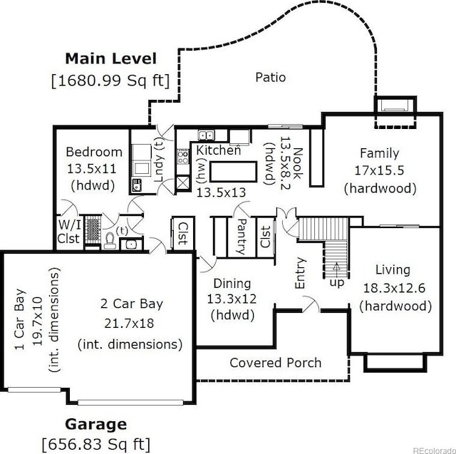 1516 Saltbush Ridge Rd, Highlands Ranch, CO 80126 - view of layout