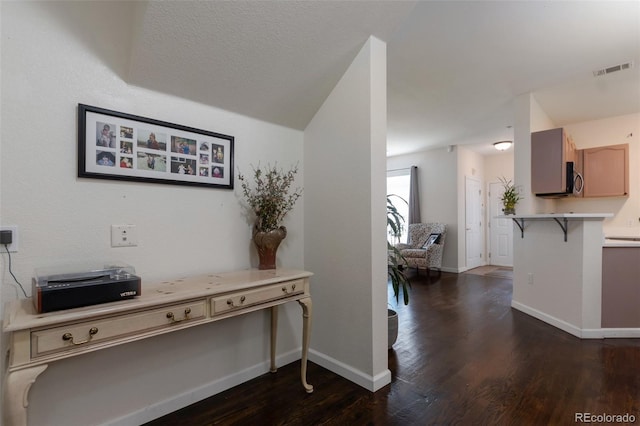 8338 S Independence Cir Unit 108, Littleton, CO 80128 - corridor featuring dark wood finished floors