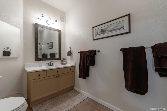 8338 S Independence Cir Unit 108, Littleton, CO 80128 - bathroom with vanity and tile patterned flooring