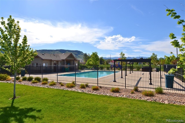 15389 W 50th Dr, Golden, CO 80403 - community pool with a mountain view